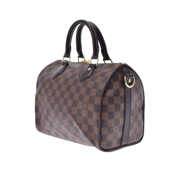 LOUIS VUITTON Louis Vuitton Damier Speedy Bandriere 25 2WAY Brown N41368 Unisex Damier Cambus Handbag Unused Ginzo