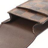 LOUIS VUITTON Louis Vuitton Damier Sigarette Case Brown N63024 Unisex Damier Canbus brand accessories C rank used Ginzo