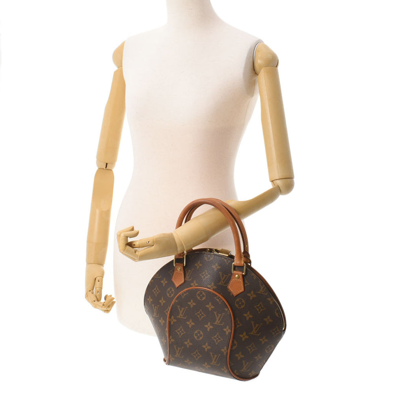 LOUIS VUITTON Louis Vuitton Monogram Ellips PM Brown M51127 Ladies Monogram Canvas Handbag B Rank used Ginzo