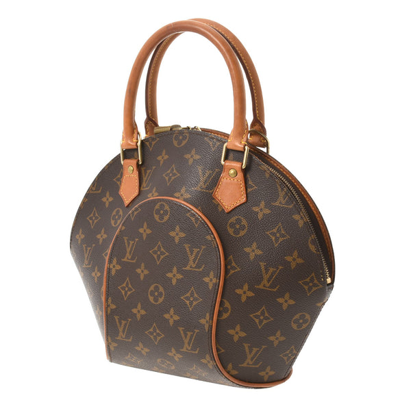 LOUIS VUITTON Louis Vuitton Monogram Ellips PM Brown M51127 Ladies Monogram Canvas Handbag B Rank used Ginzo