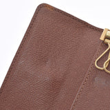 路易威顿路易·维顿（Louis Vuitton）路易威登（Louis Vuitton）会标4关键案例棕色M62631男女通用会标帆布钥匙案例B等级使用Ginzo
