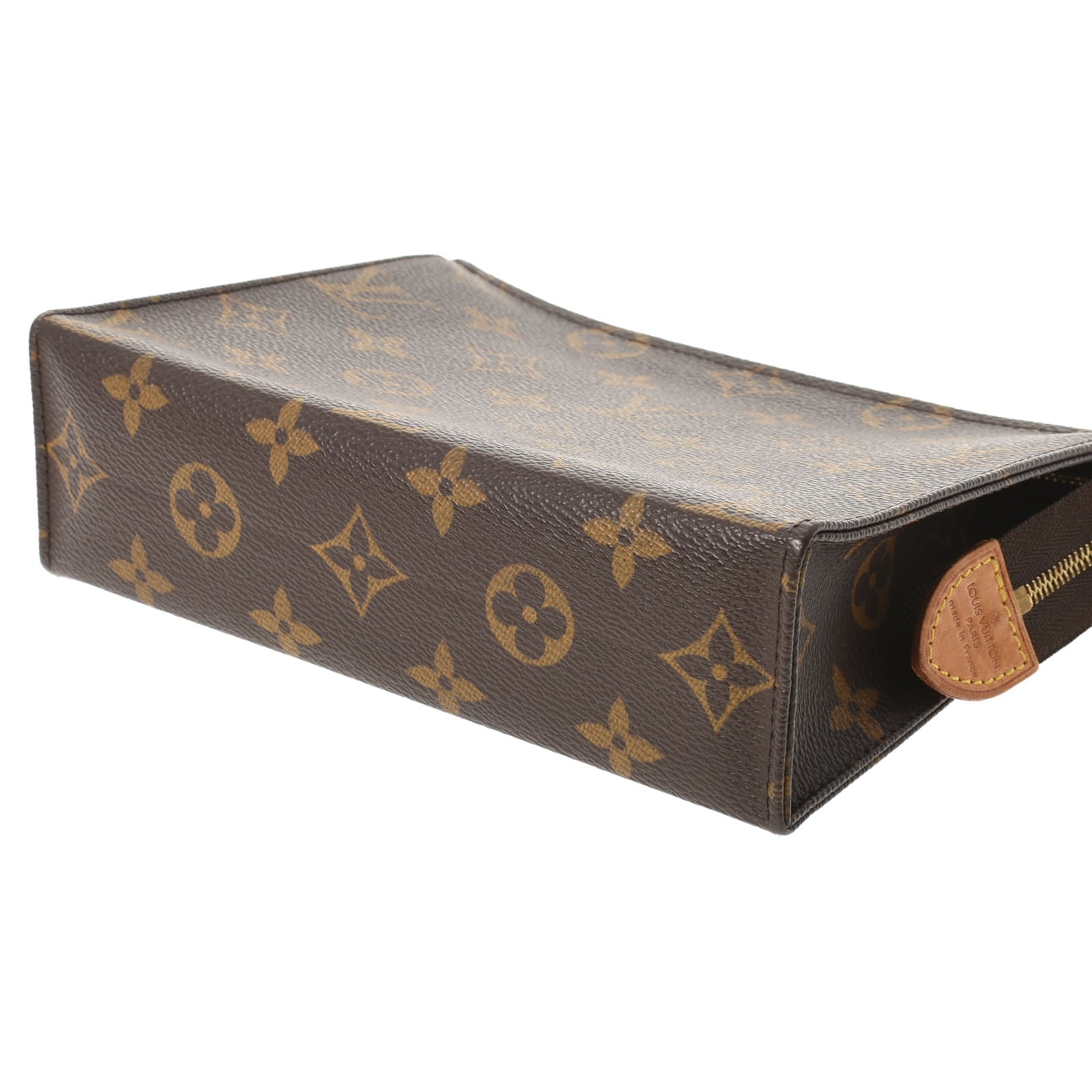 ルイヴィトンポッシュトワレ19 14145 ブラウン ユニセックス モノグラムキャンバス ポーチ M47544 LOUIS VUITTON 中古 –  銀蔵オンライン