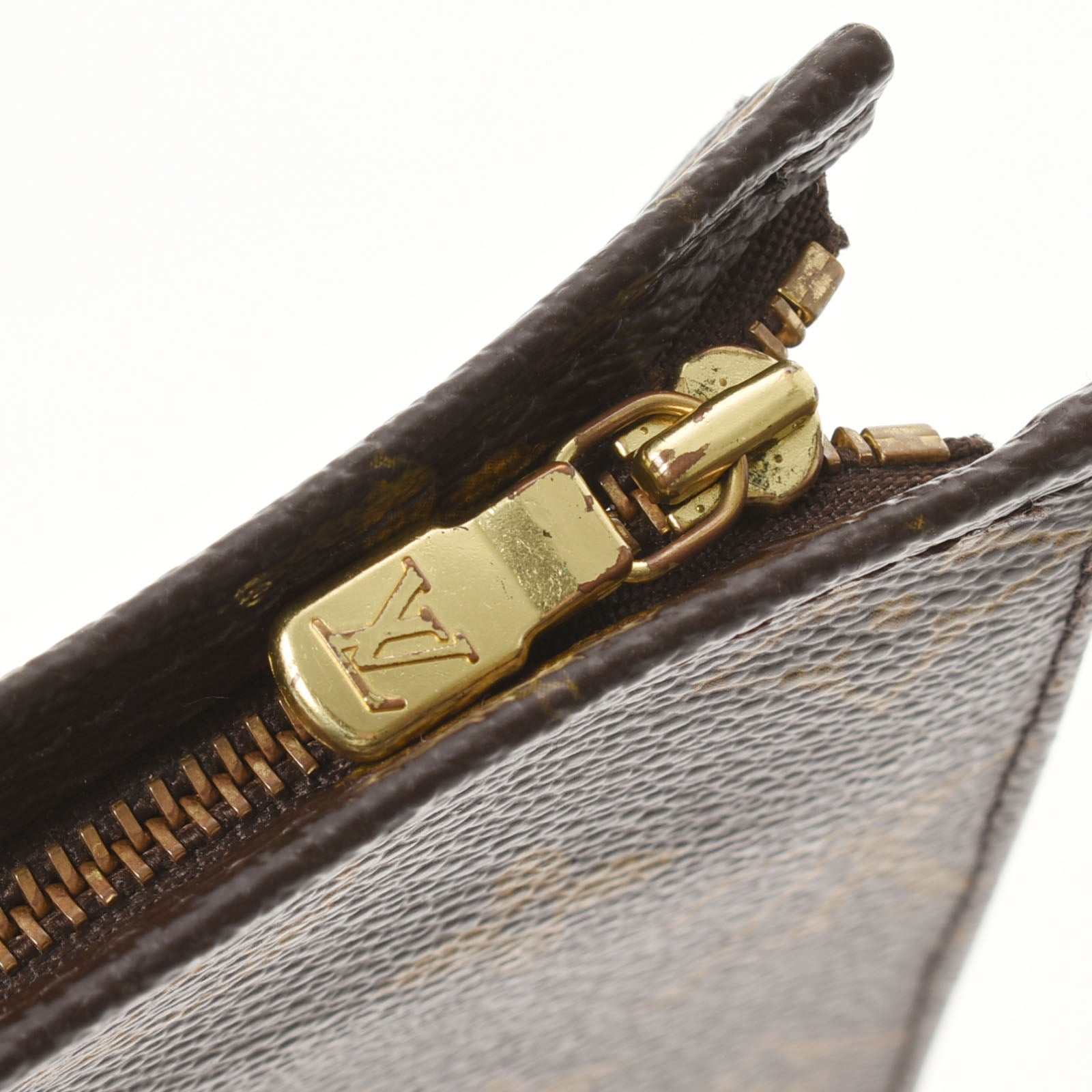 ルイヴィトンポッシュトワレ19 14145 ブラウン ユニセックス モノグラムキャンバス ポーチ M47544 LOUIS VUITTON 中古 –  銀蔵オンライン