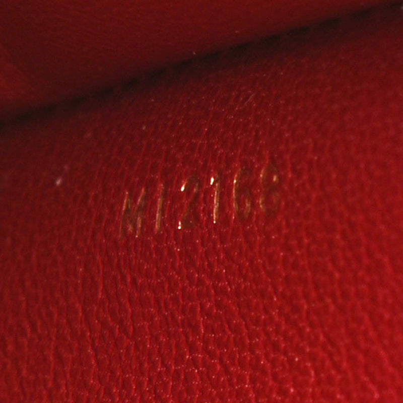 LOUIS VUITTON Louis Vuitton City Stemer PM Red Ladies Ostrich Handbag B Rank used Ginzo