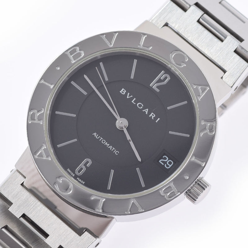 BVLGARI Bulgari Bulgari Bulgari Bulgari 33 BB33SS Boys SS Watch Automatic Black Dial A Rank Used Ginzo