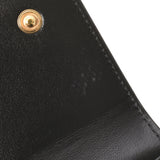 CELINE セリーヌ スモール トリフォールドウォレット 黒 レディース カーフ 三つ折り財布 Aランク 中古 銀蔵