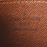 路易威顿路易·维顿（Louis Vuitton）路易威登（Louis Vuitton）会标Zippy硬币人棕色M60067女用式字母图帆布硬币盒AB级使用Ginzo