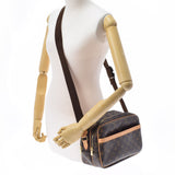 LOUIS VUITTON ルイヴィトン モノグラム リポーターS ブラウン M45254 ユニセックス モノグラムキャンバス ショルダーバッグ ABランク 中古 銀蔵