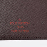 路易·威登（Louis Vuitton）路易·维顿（Louis Vuitton）达米尔·达米尔（Damier Damier Damier）议程MM BROWN R20240男士Damier Cambus笔记本封面AB级使用Ginzo