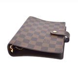 LOUIS VUITTON Louis Vuitton Damier Damier Agenda MM Brown R20240 Men's Damier Cambus Notebook Cover AB Rank Used Ginzo