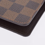 LOUIS VUITTON Louis Vuitton Damier Damier Agenda MM Brown R20240 Men's Damier Cambus Notebook Cover AB Rank Used Ginzo