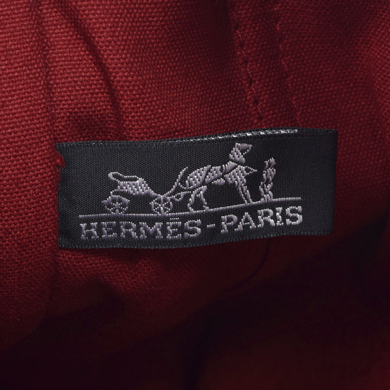 HERMES Hermes Fooltu GM Red Unisex Canvas Tote Bag B Rank used Ginzo