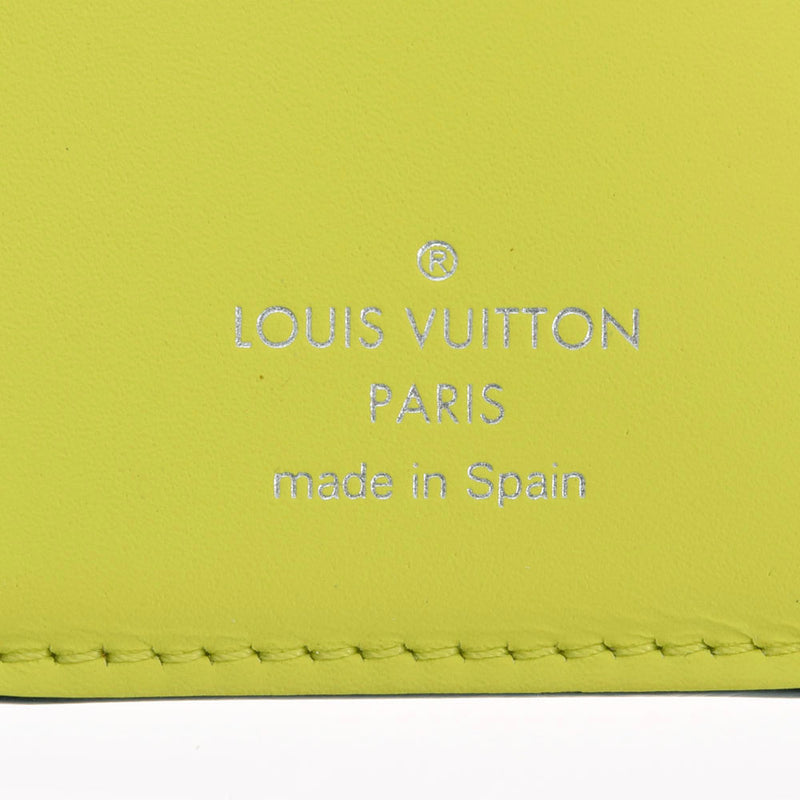 LOUIS VUITTON Louis Vuitton Tigarama Discovery Compact Wallet Jone M67629 Men's Tiga Leather Triple Wallet AB Rank Used Ginzo