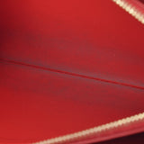 路易威顿路易·维顿（Louis Vuitton）路易威顿（Louis Vuitton）会标膨胀物jippy钱包猩红色M63691女士皮革皮革长钱包AB级使用Ginzo