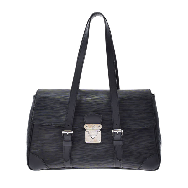 LOUIS VUITTON Louis Vuitton Episeguur MM Black M58862 Ladies Epi Leather Shoulder Bag A Rank Used Ginzo