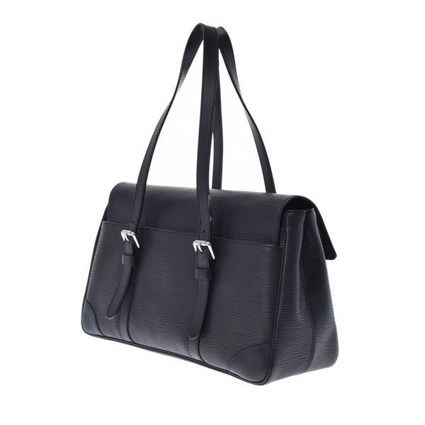 LOUIS VUITTON Louis Vuitton Episeguur MM Black M58862 Ladies Epi Leather Shoulder Bag A Rank Used Ginzo