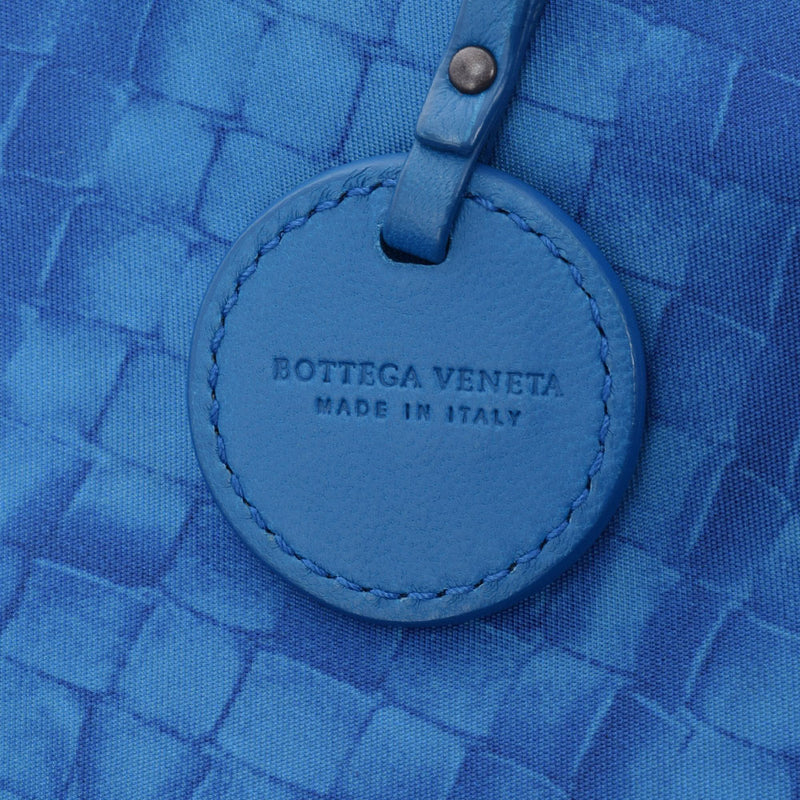 bottegaveneta bottega veneta intetcho蓝色女士尼龙手提袋ab rank used ginzo