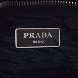 PRADA Prada Black Ladies Nylon Shoulder Bag AB Rank used Ginzo
