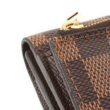 LOUIS VUITTON Louis Vuitton Damier Portofoyille Joy Brown N63242 Unisex Damier Cambus Transal Wallet AB Rank Used Ginzo