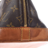 LOUIS VUITTON Louis Vuitton Monogram Alma Brown M53151 Ladies Monogram Canvas Handbag B Rank Used Ginzo