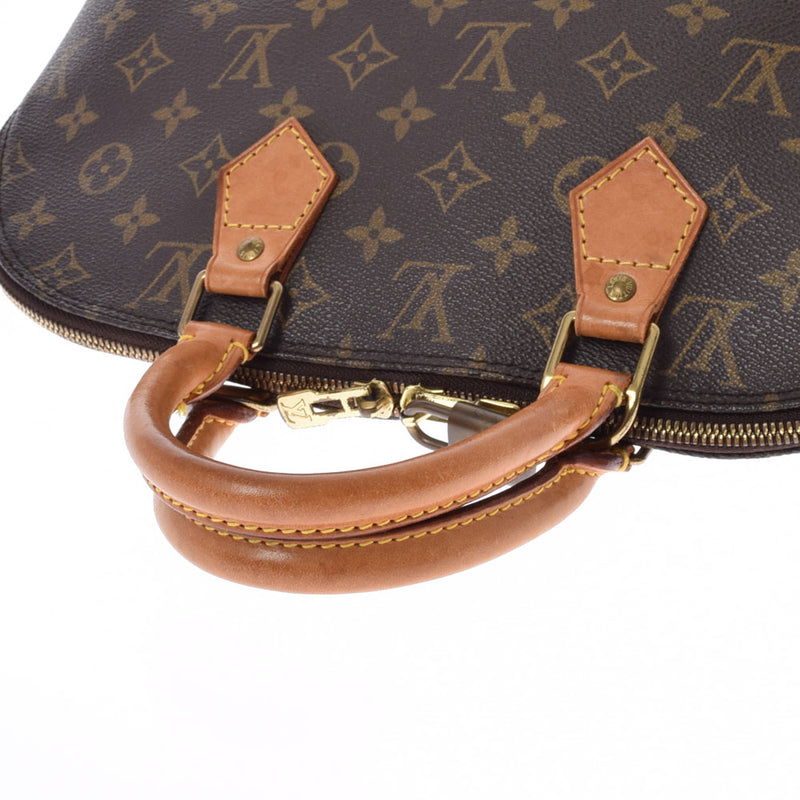 LOUIS VUITTON ルイヴィトン モノグラム アルマ  ブラウン M53151 レディース モノグラムキャンバス ハンドバッグ Bランク 中古 銀蔵