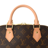 LOUIS VUITTON Louis Vuitton Monogram Alma PM Brown M53151 Ladies Monogram Canvas Handbag AB Rank Used Ginzo