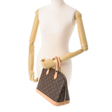 LOUIS VUITTON Louis Vuitton Monogram Alma PM Brown M53151 Ladies Monogram Canvas Handbag AB Rank Used Ginzo