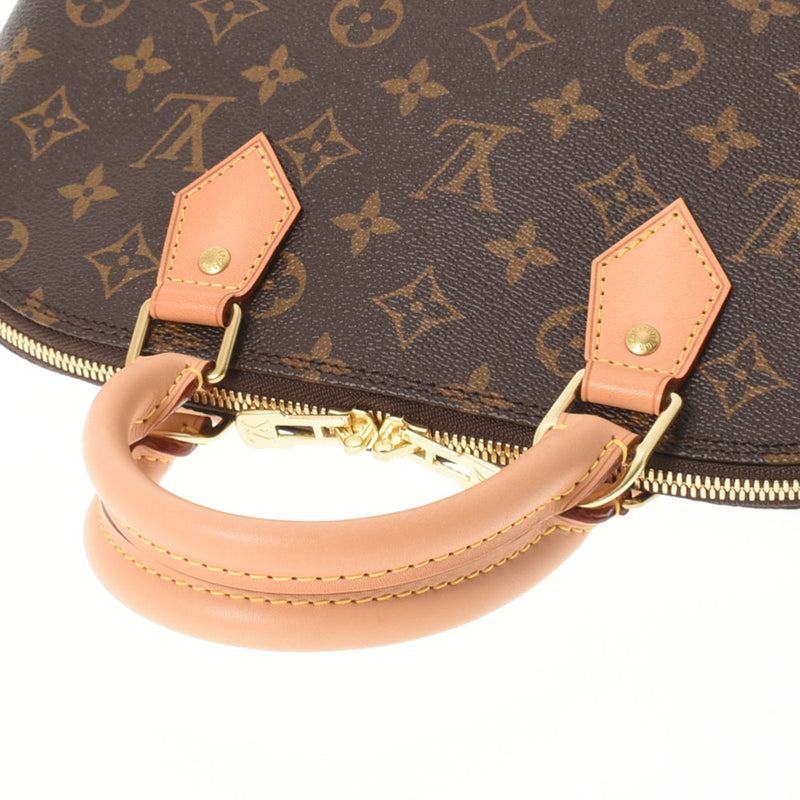 路易威顿路易斯·维顿（Louis Vuitton）会标阿尔玛（Alma）PM棕色M53151女士会标帆布帆布AB AB级使用Ginzo