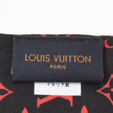 LOUIS VUITTON ルイヴィトン バンドー BB トリビュート トゥ アルマ  黒系 M70655 レディース シルク100% スカーフ Aランク 中古 銀蔵