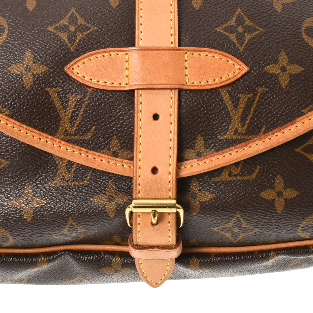ルイヴィトン　ソミュール30 モノグラム　M42256 ヴィンテージ・中古】ルイ・ヴィトン LOUIS VUITTON ショルダー
