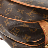 LOUIS VUITTON Louis Vuitton Monogram Somure 30 Brown M42256 Unisex Monogram Canvas Shoulder Bag AB Rank Used Ginzo