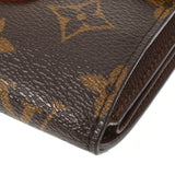 LOUIS VUITTON Louis Vuitton Monogram Portofoyille Joy Brown M60211 Ladies Trimal Wallet AB Rank Used Ginzo