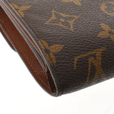 LOUIS VUITTON Louis Vuitton Monogram Portofoyille Joy Brown M60211 Ladies Trimal Wallet AB Rank Used Ginzo