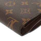 LOUIS VUITTON ルイヴィトン モノグラム ポルトフォイユ ジョイ  ブラウン M60211 レディース 三つ折り財布 ABランク 中古 銀蔵