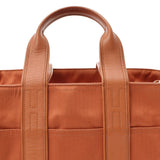 HERMES エルメス アカプルコ PM  オレンジ レディース ナイロン ハンドバッグ Bランク 中古 銀蔵