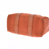 HERMES エルメス アカプルコ PM  オレンジ レディース ナイロン ハンドバッグ Bランク 中古 銀蔵