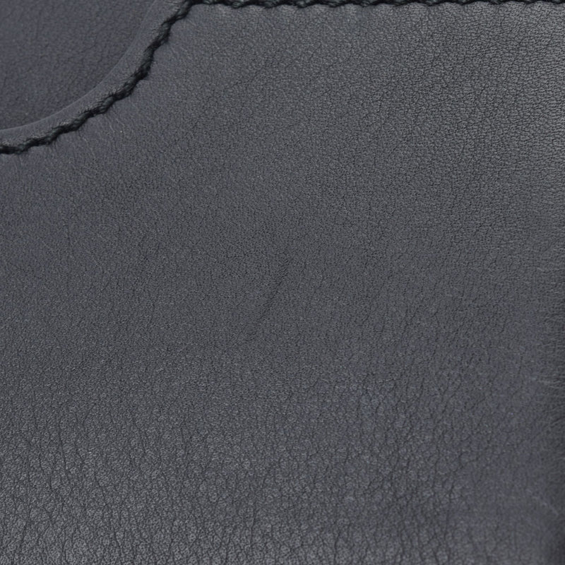 Gucci Gucci连锁肩部出口黑色女士小牛GP支架肩带置于级别的Ginzo