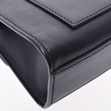 Gucci Gucci连锁肩部出口黑色女士小牛GP支架肩带置于级别的Ginzo