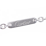 CARTIER カルティエ モナムール シルバー レディース K18WG ネックレス Aランク 中古 銀蔵