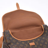 LOUIS VUITTON Louis Vuitton Monogram Somure 35 Brown M42254 Unisex Monogram Canvas Shoulder Bag B Rank used Ginzo