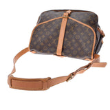 LOUIS VUITTON Louis Vuitton Monogram Somure 35 Brown M42254 Unisex Monogram Canvas Shoulder Bag B Rank used Ginzo