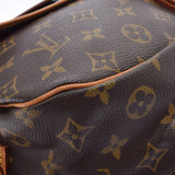 LOUIS VUITTON ルイヴィトン モノグラム ソミュール35 ブラウン M42254 ユニセックス モノグラムキャンバス ショルダーバッグ Bランク 中古 銀蔵