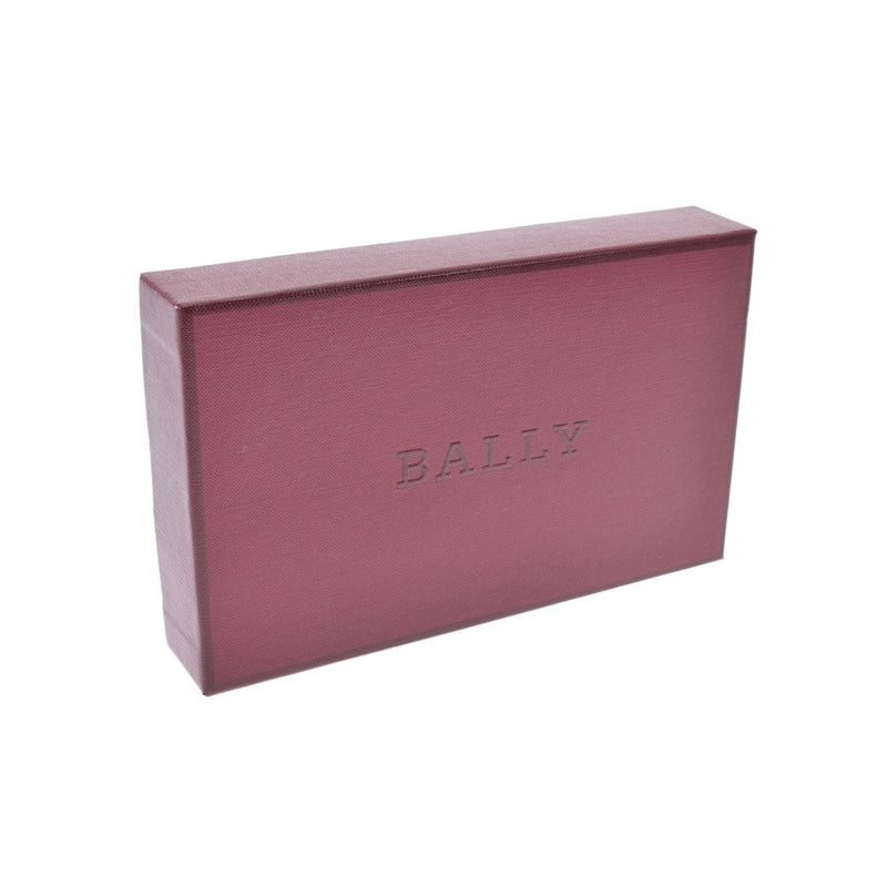 Bally Bally Long Zhongla Wallet Wallet Navy Mudise Leather Long Wallet B Rank二手Ginzo