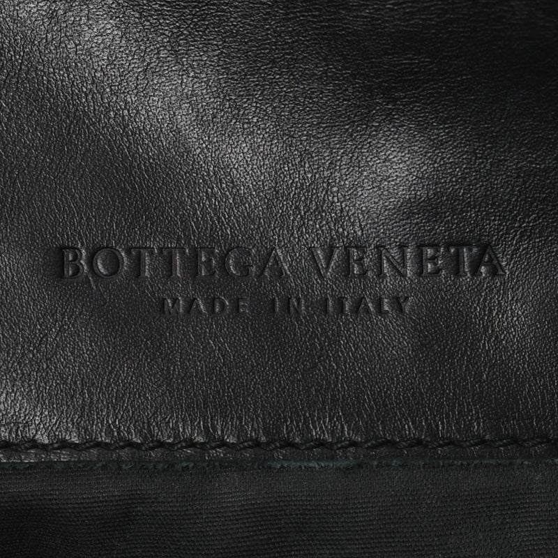 bottegaveneta bottega veneta Intrechart肩带肩带黑色女士皮革肩袋B等级用ginzo