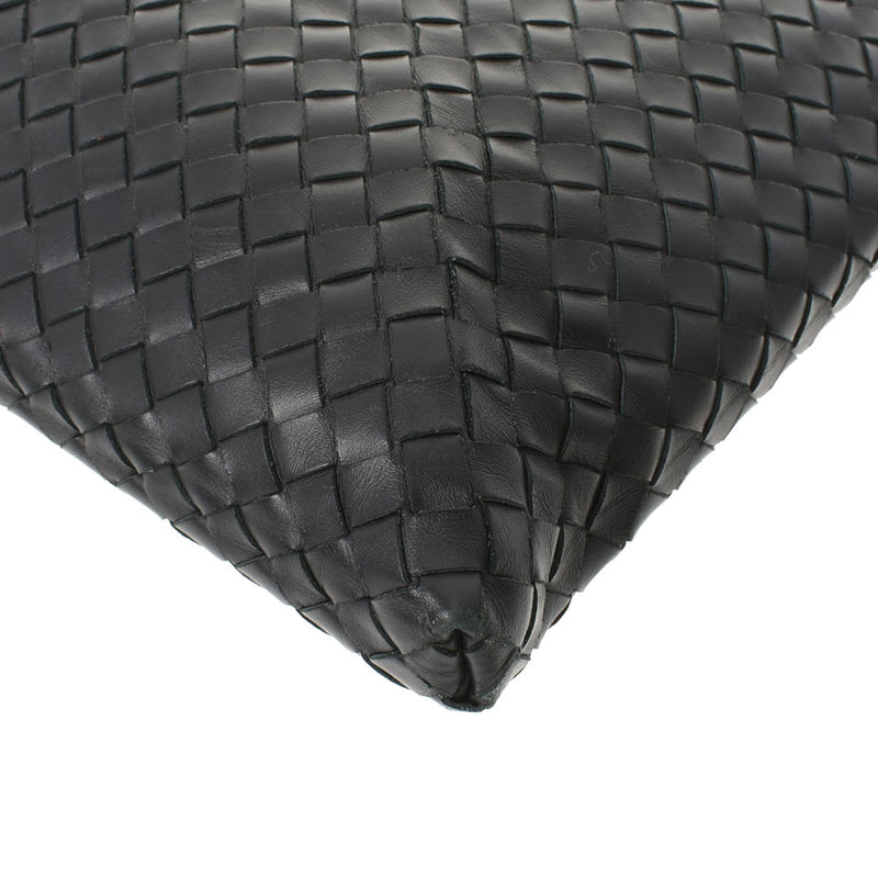 bottegaveneta bottega veneta Intrechart肩带肩带黑色女士皮革肩袋B等级用ginzo