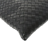 BOTTEGAVENETA Bottega Veneta Intrechart Shoulder Bag Black Ladies Leather Shoulder Bag B Rank Used Ginzo