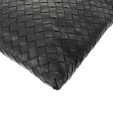 bottegaveneta bottega veneta Intrechart肩带肩带黑色女士皮革肩袋B等级用ginzo