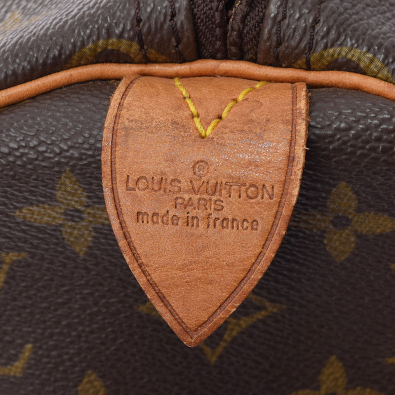 路易威顿路易·维昂（Louis Vuitton）路易威登（Louis Vuitton）会标kepol 45棕色M41428女用式字母纸帆布波士顿袋B级二手Ginzo