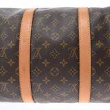 路易威顿路易·维顿（Louis Vuitton）Louis Vuitton Monogram keepol Band riere 50棕色M41416男女通用专着Boston Bag B Rank二手Ginzo