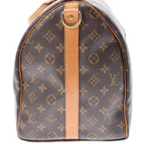 路易威顿路易·维顿（Louis Vuitton）Louis Vuitton Monogram keepol Band riere 50棕色M41416男女通用专着Boston Bag B Rank二手Ginzo